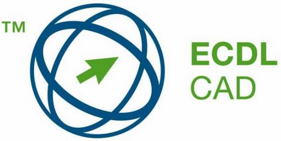 logo ECDL CAD 3D